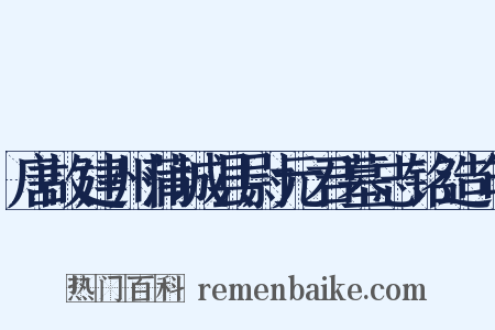 唐故建州蒲城县尉元君墓志铭造句是什么意思的图片